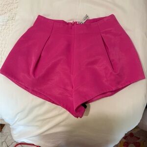 Pink Zara Balloon Shorts